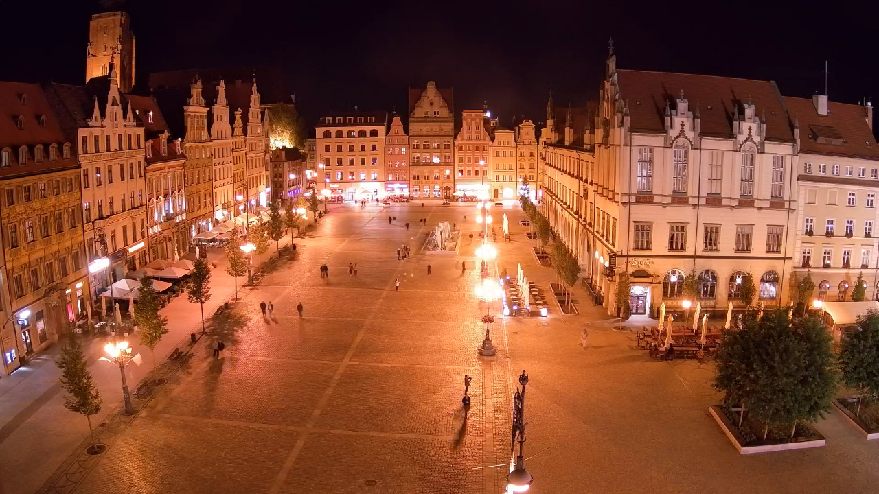 WROCŁAW - widok na Stare Miasto - 12 październik 2026, 18:59
