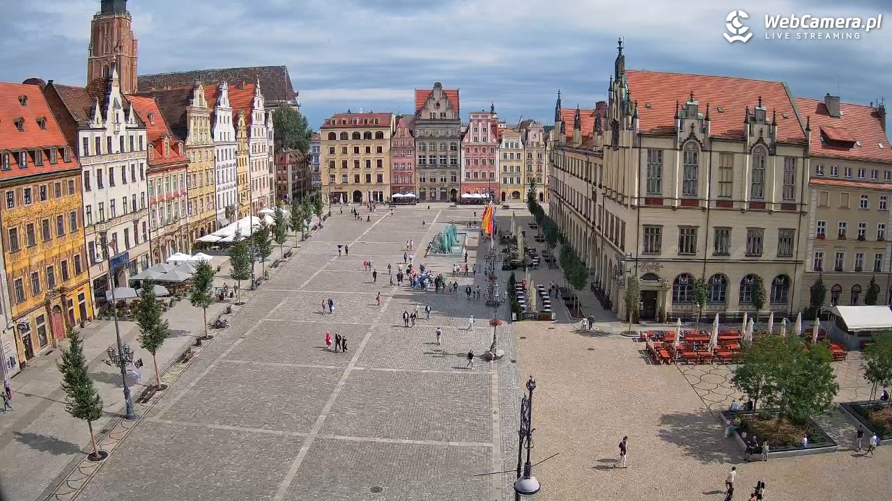 WROCŁAW - widok na Stare Miasto - 12 lipiec 2026, 10:17