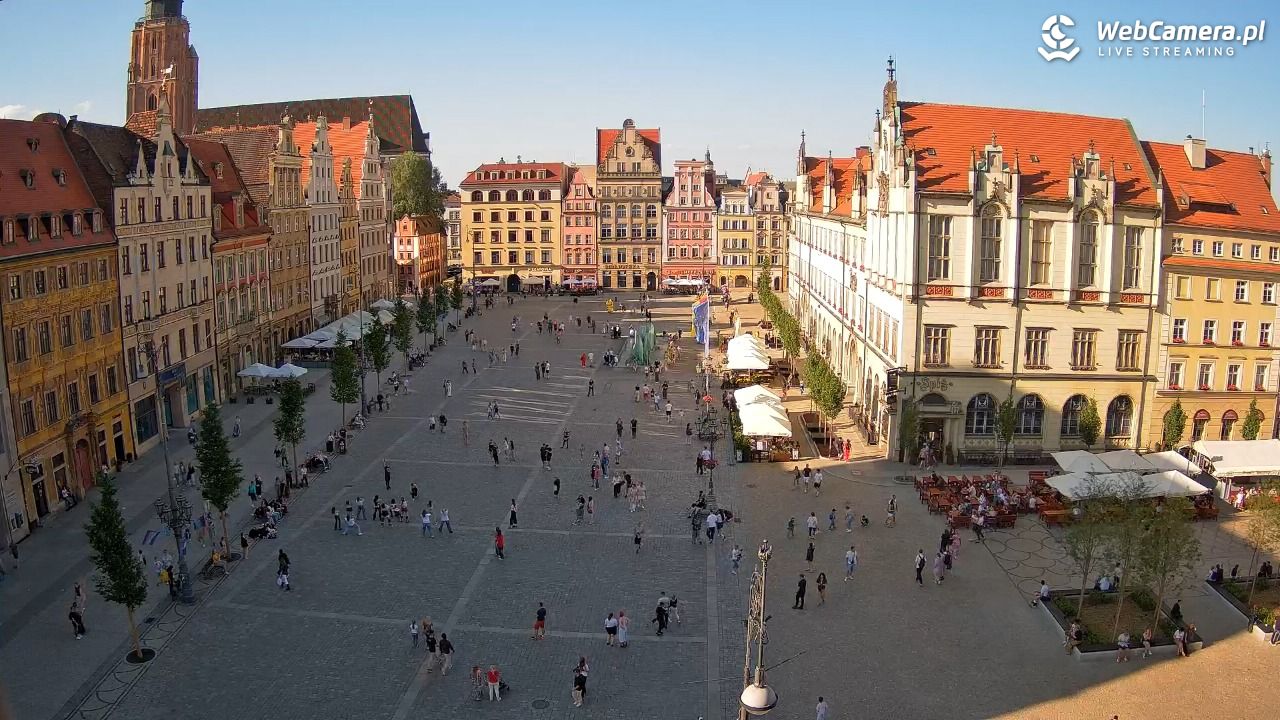 WROCŁAW - widok na Stare Miasto - 30 maj 2026, 17:54