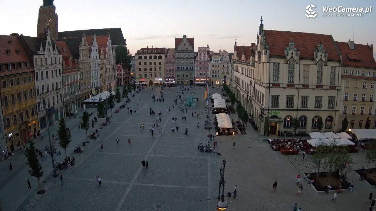 WROCŁAW - widok na Stare Miasto - 29 maj 2026, 20:58