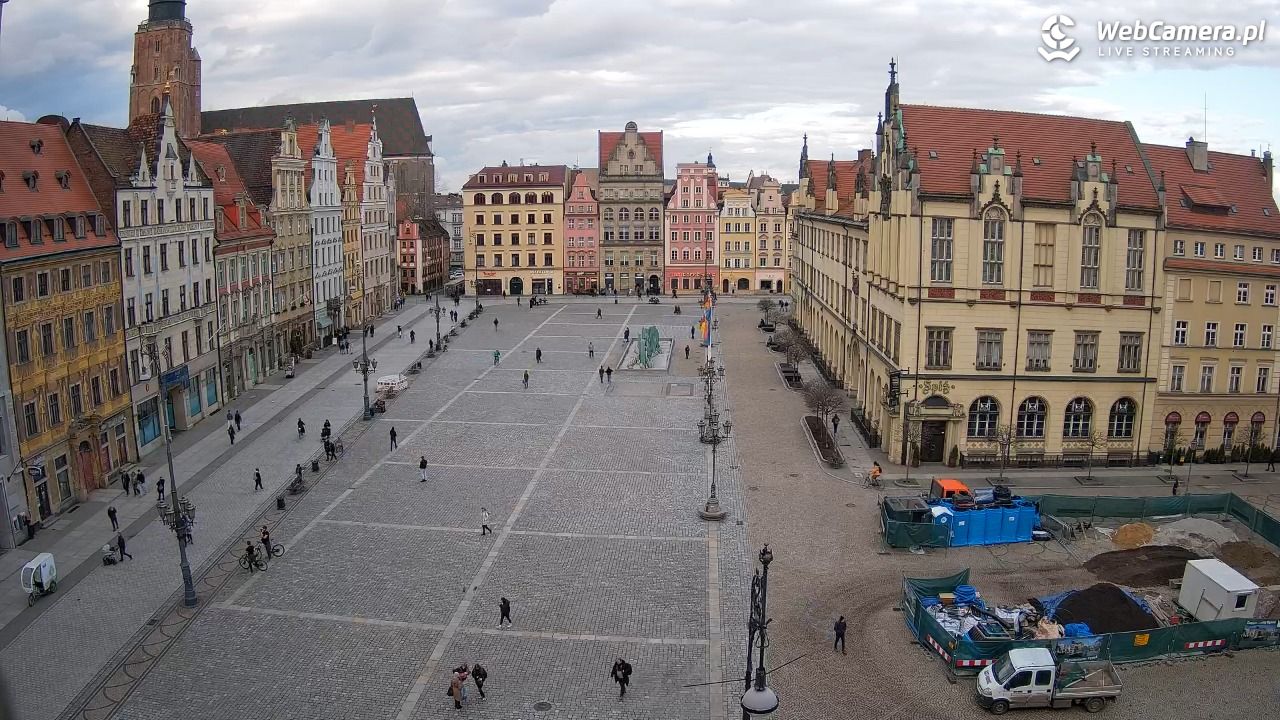 WROCŁAW - widok na Stare Miasto - 23 luty 2026, 15:18