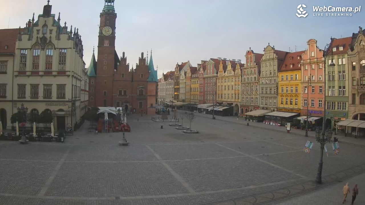 WROCŁAW - widok na Stare Miasto - 05 lipiec 2025, 04:59
