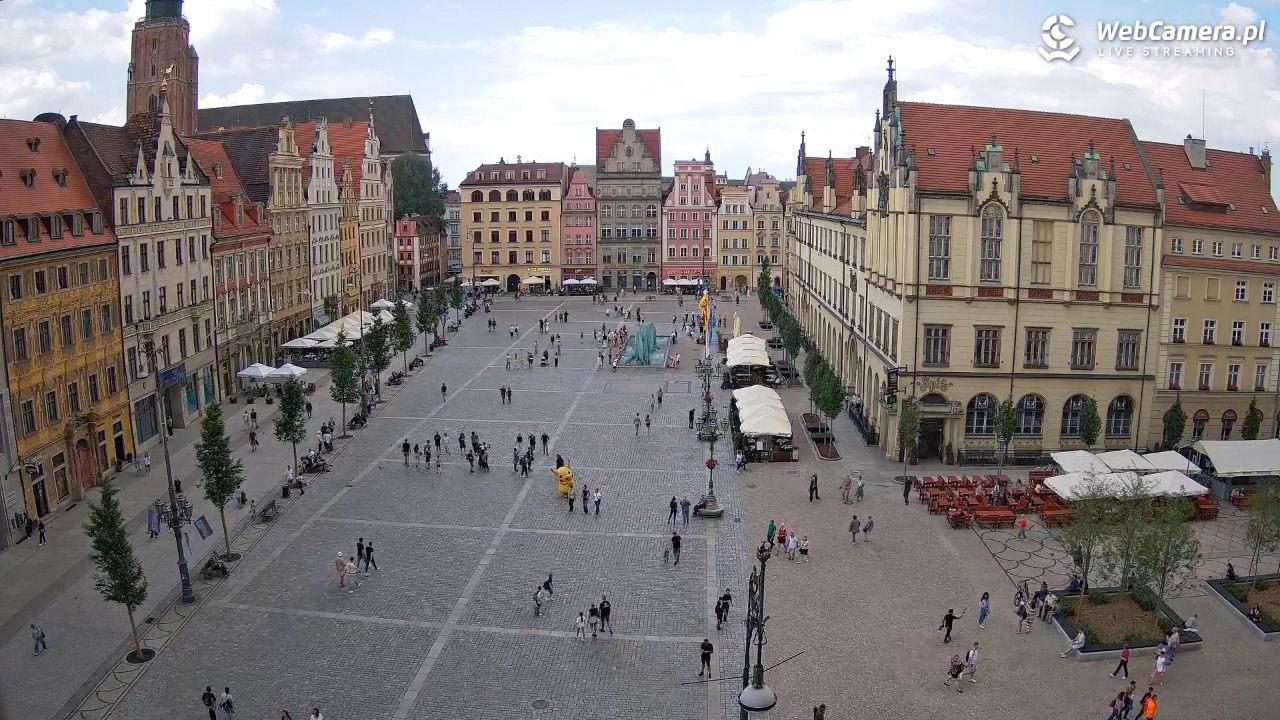 WROCŁAW - widok na Stare Miasto - 30 maj 2026, 15:42