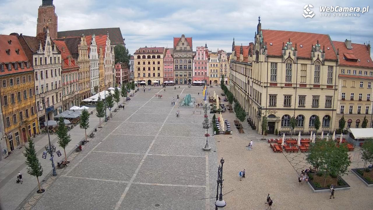 WROCŁAW - widok na Stare Miasto - 12 lipiec 2026, 10:56