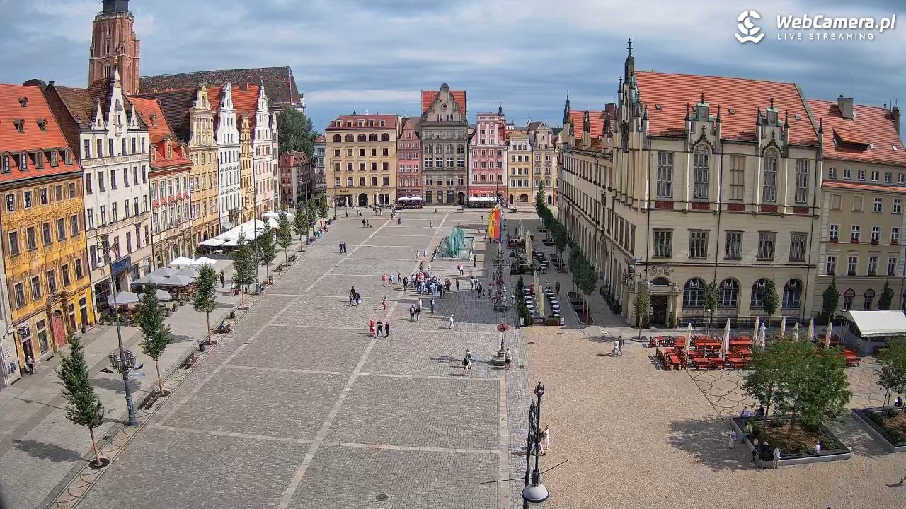 WROCŁAW - widok na Stare Miasto - 12 lipiec 2026, 10:17