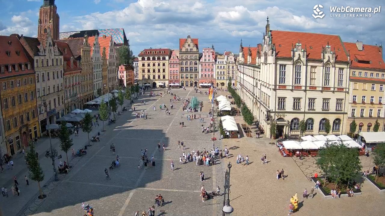 WROCŁAW - widok na Stare Miasto - 12 lipiec 2026, 16:13