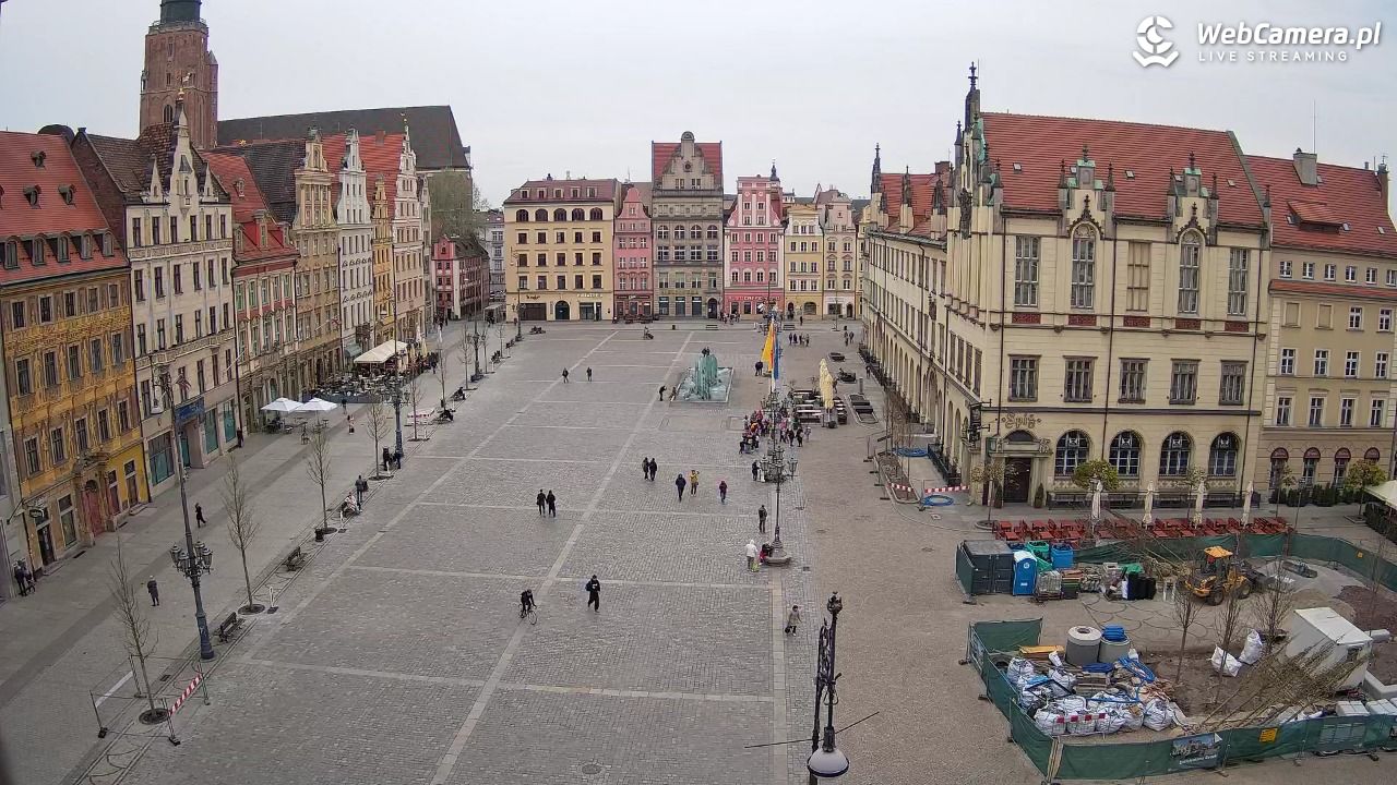 WROCŁAW - widok na Stare Miasto - 14 kwiecień 2026, 10:51