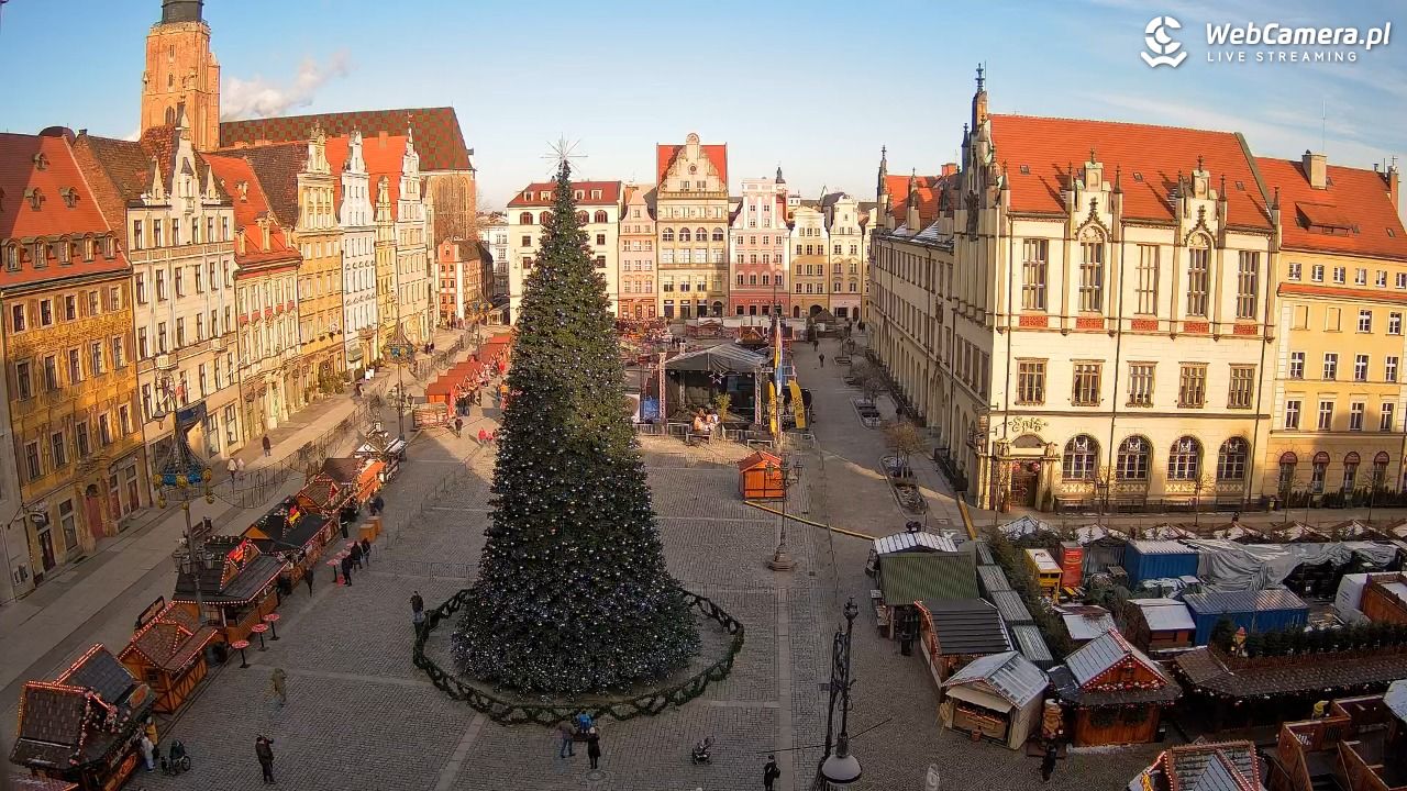 WROCŁAW - widok na Stare Miasto - 06 styczeń 2026, 11:29