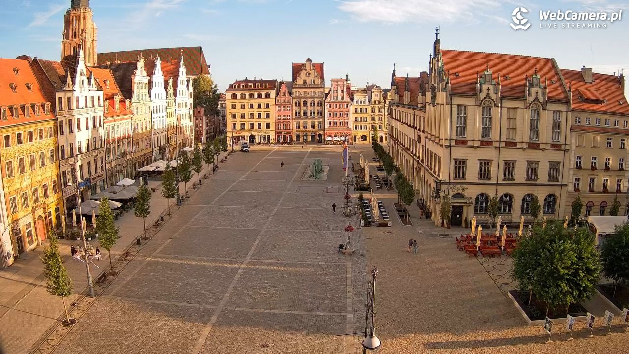 WROCŁAW - widok na Stare Miasto - 09 październik 2026, 06:22