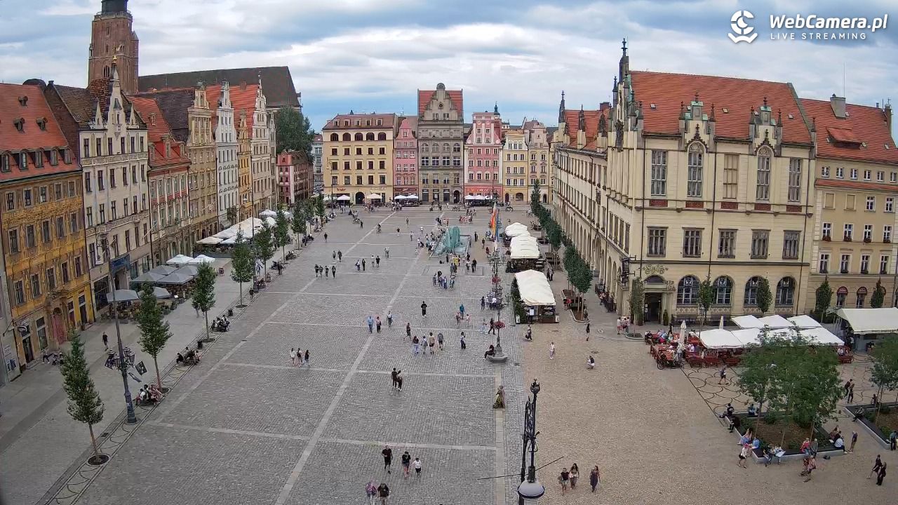 WROCŁAW - widok na Stare Miasto - 12 lipiec 2026, 13:54