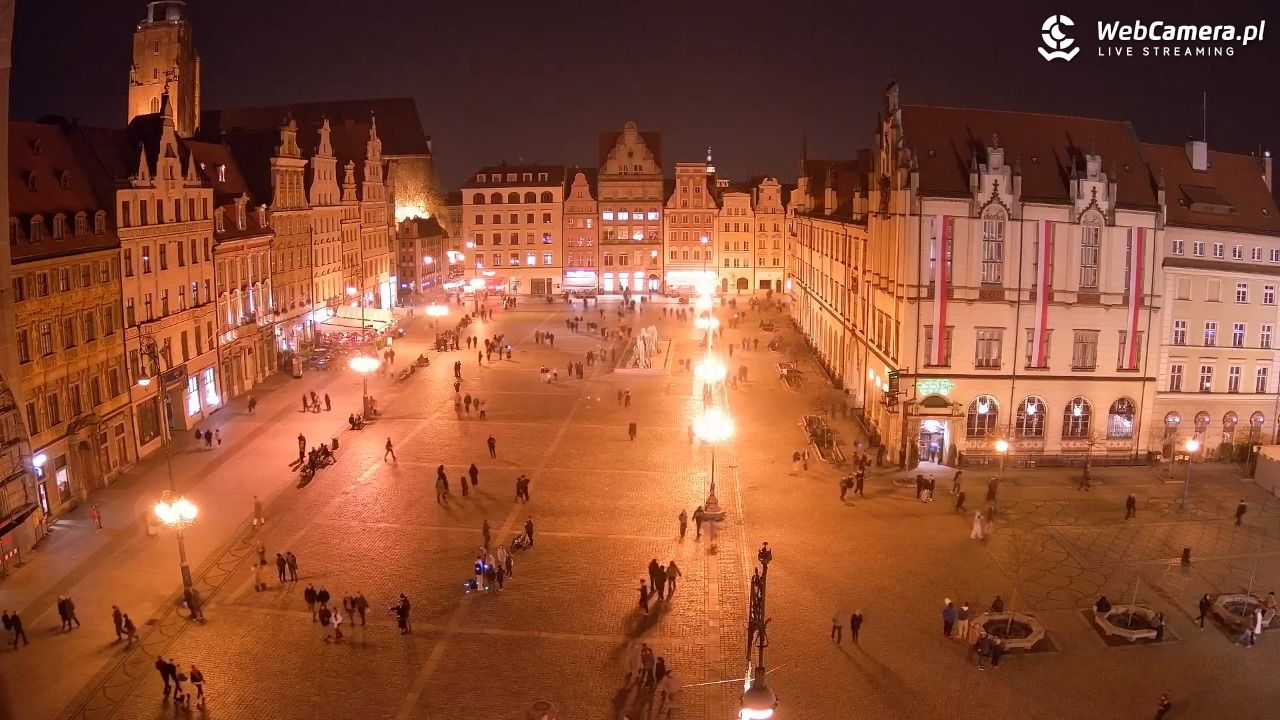 WROCŁAW - widok na Stare Miasto - 08 listopad 2025, 19:13