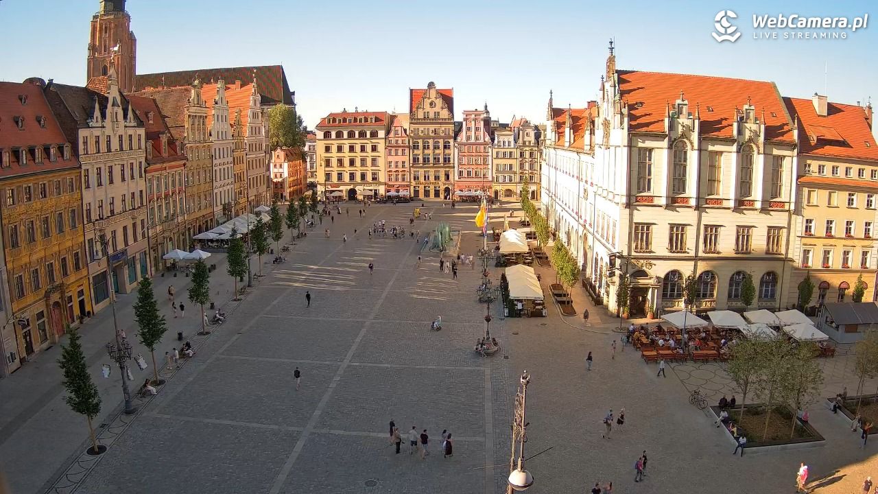 WROCŁAW - widok na Stare Miasto - 25 maj 2026, 18:12