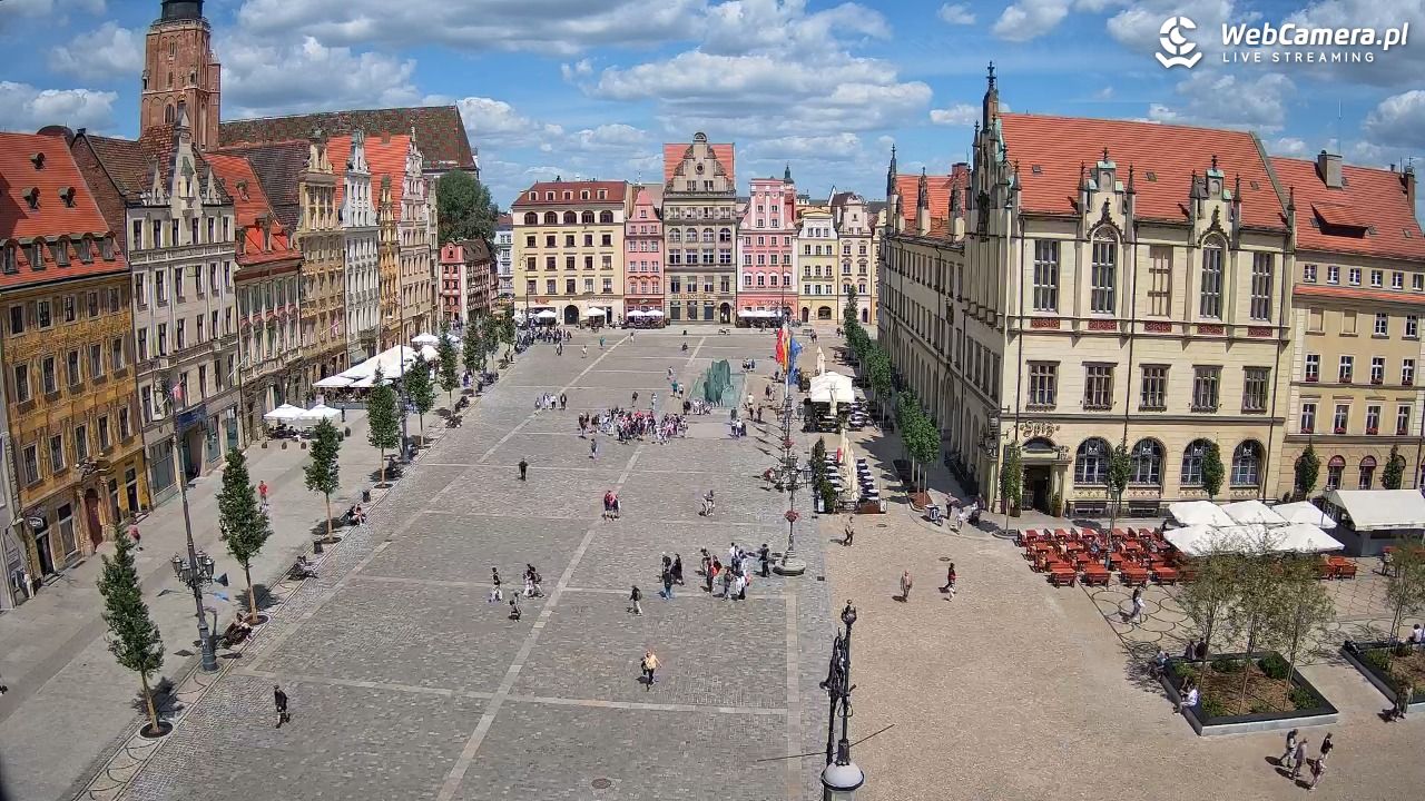 WROCŁAW - widok na Stare Miasto - 28 maj 2026, 12:38