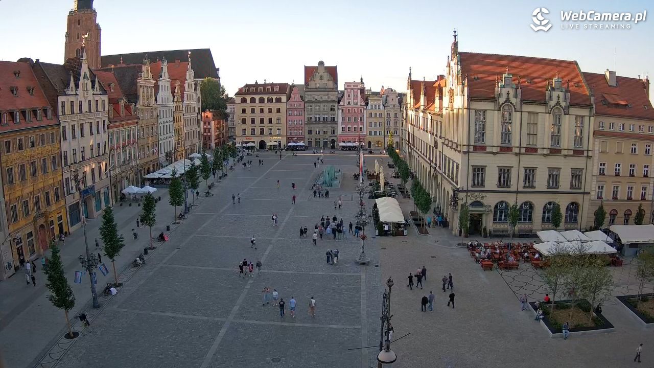 WROCŁAW - widok na Stare Miasto - 28 maj 2026, 19:46