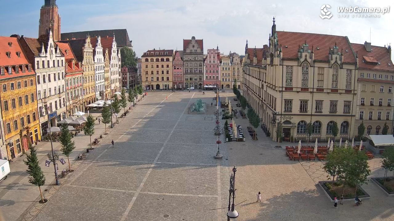 WROCŁAW - widok na Stare Miasto - 14 lipiec 2026, 08:08