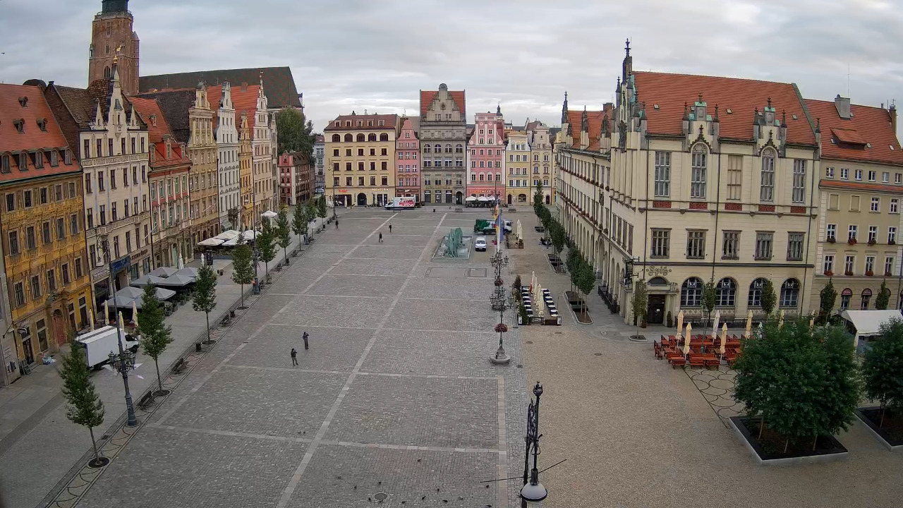 WROCŁAW - widok na Stare Miasto - 12 październik 2026, 06:10