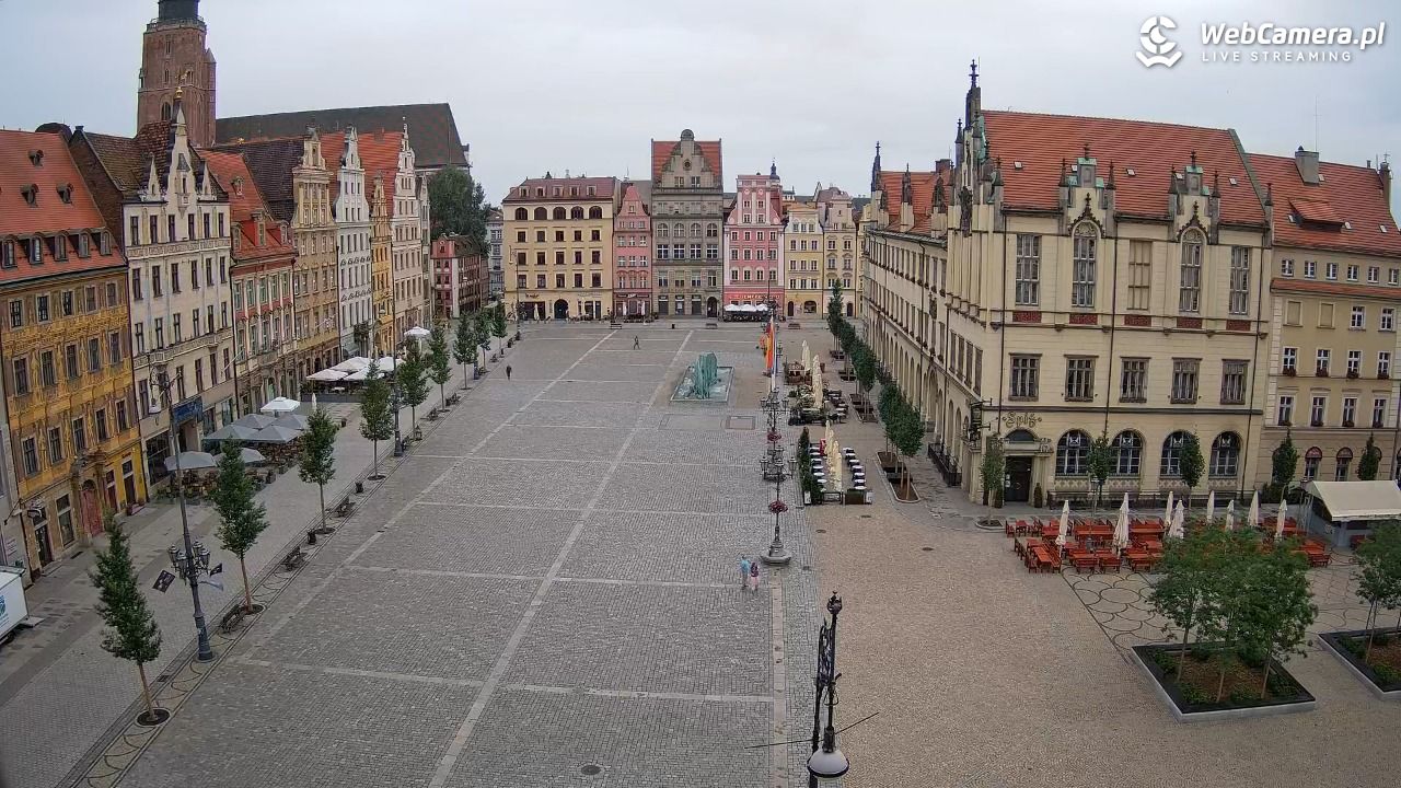 WROCŁAW - widok na Stare Miasto - 12 lipiec 2026, 07:54