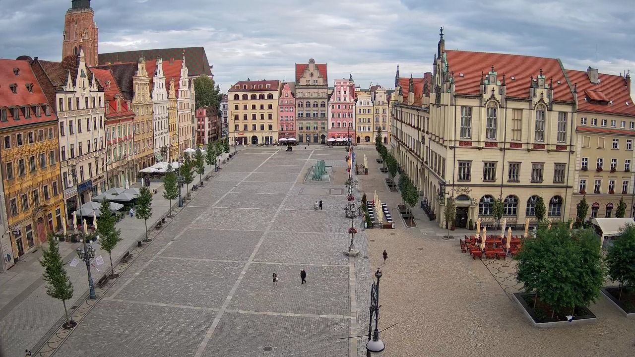 WROCŁAW - widok na Stare Miasto - 11 październik 2026, 07:06
