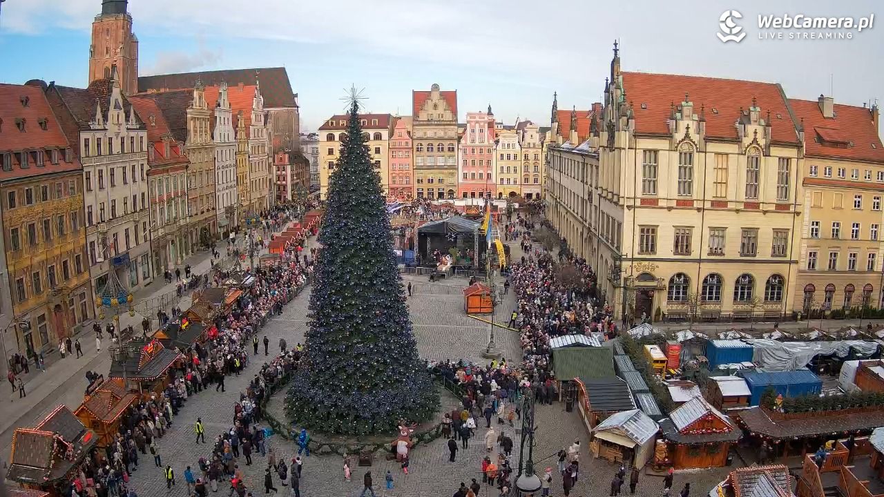 WROCŁAW - widok na Stare Miasto - 06 styczeń 2026, 13:13