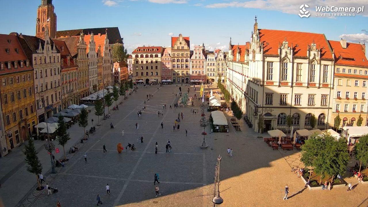 WROCŁAW - widok na Stare Miasto - 24 sierpień 2026, 17:30