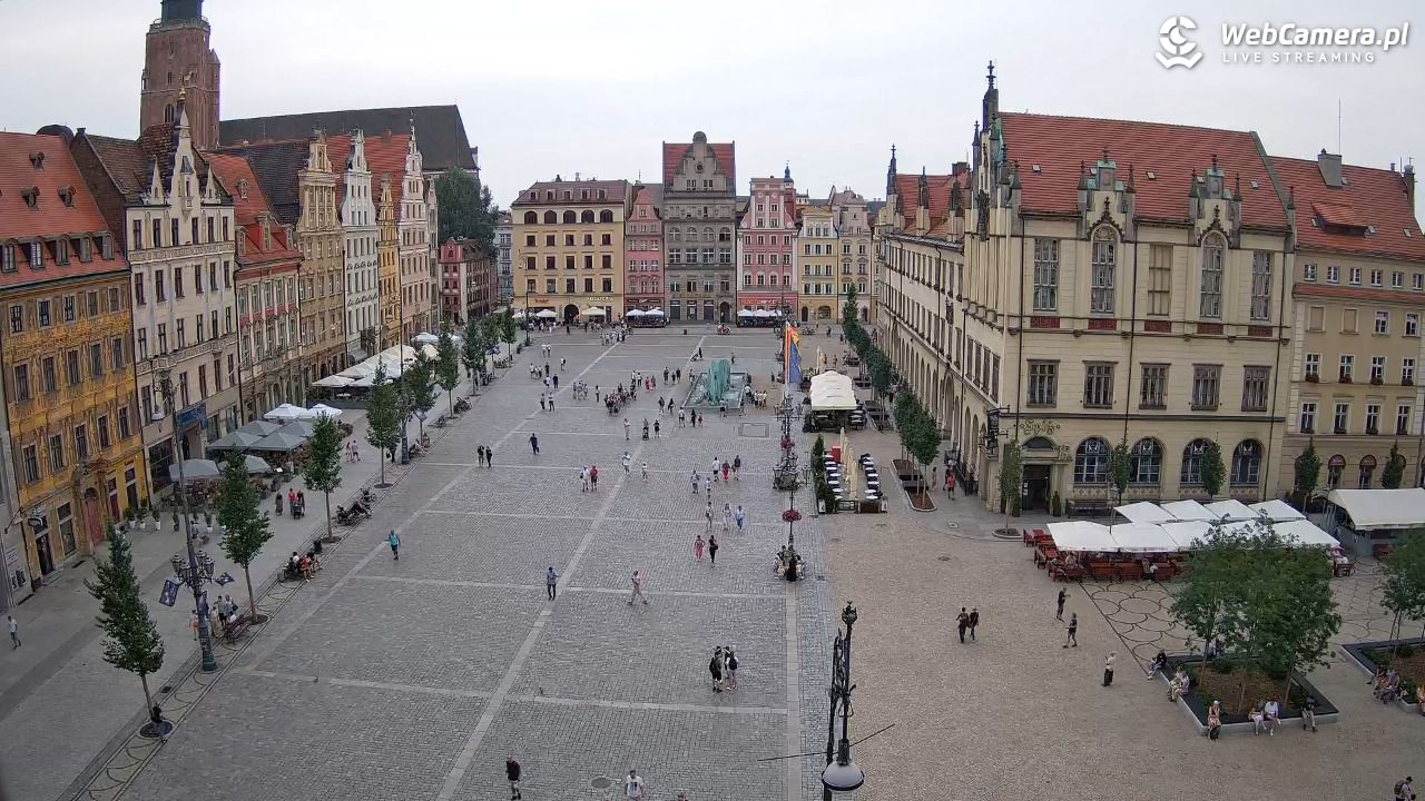 WROCŁAW - widok na Stare Miasto - 14 lipiec 2026, 13:06