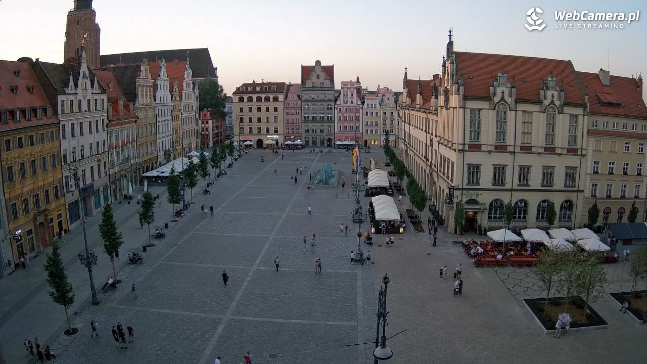 WROCŁAW - widok na Stare Miasto - 26 maj 2026, 20:35