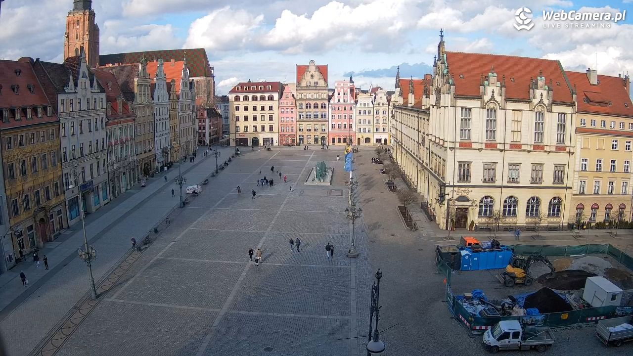WROCŁAW - widok na Stare Miasto - 23 luty 2026, 14:24