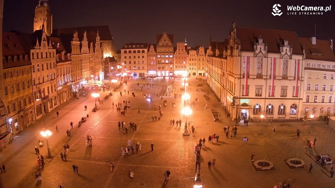 WROCŁAW - widok na Stare Miasto - 08 listopad 2025, 19:59