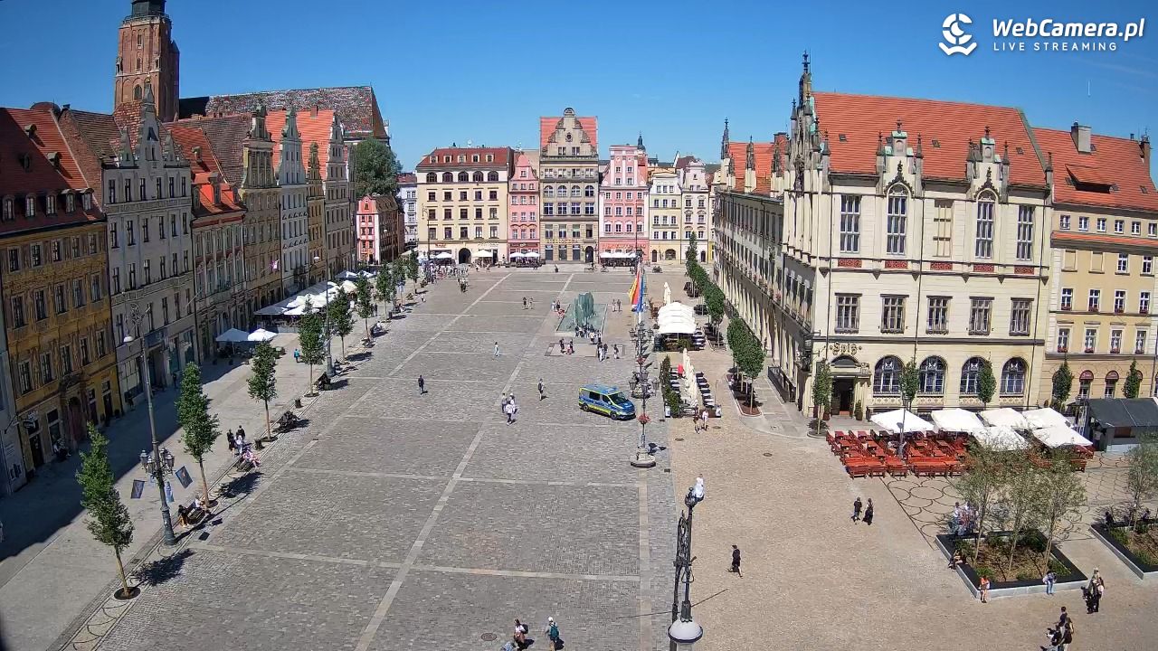 WROCŁAW - widok na Stare Miasto - 27 maj 2026, 14:04