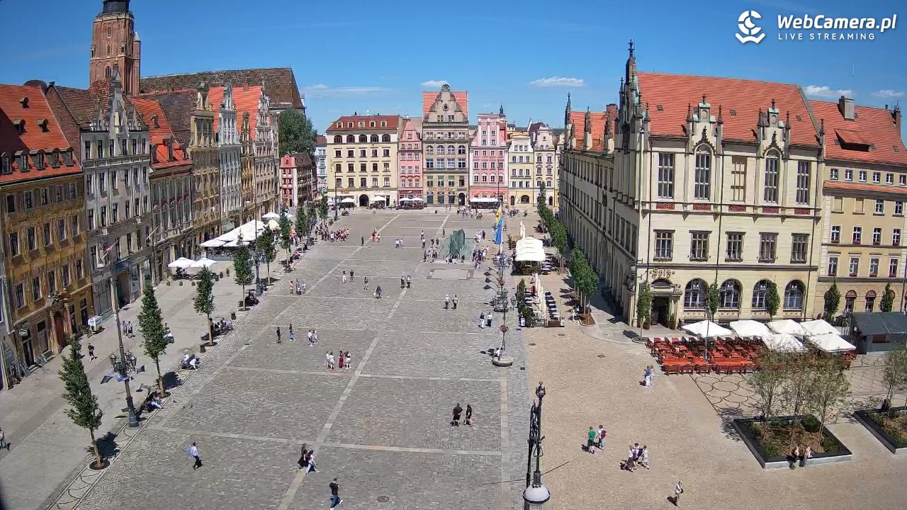 WROCŁAW - widok na Stare Miasto - 27 maj 2026, 12:57