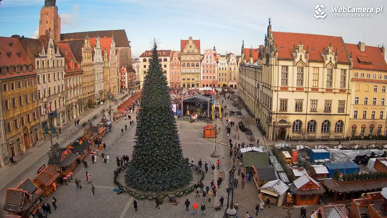 WROCŁAW - widok na Stare Miasto - 06 styczeń 2026, 12:27
