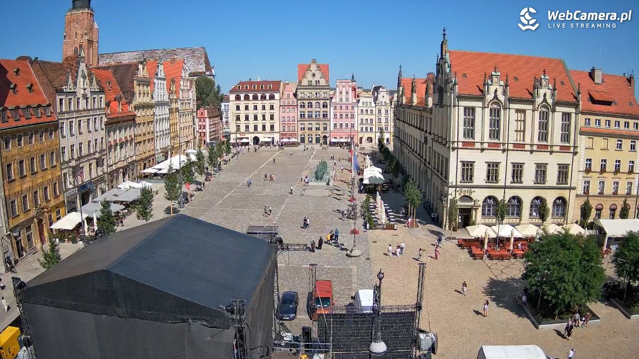 WROCŁAW - widok na Stare Miasto - 27 sierpień 2026, 12:37
