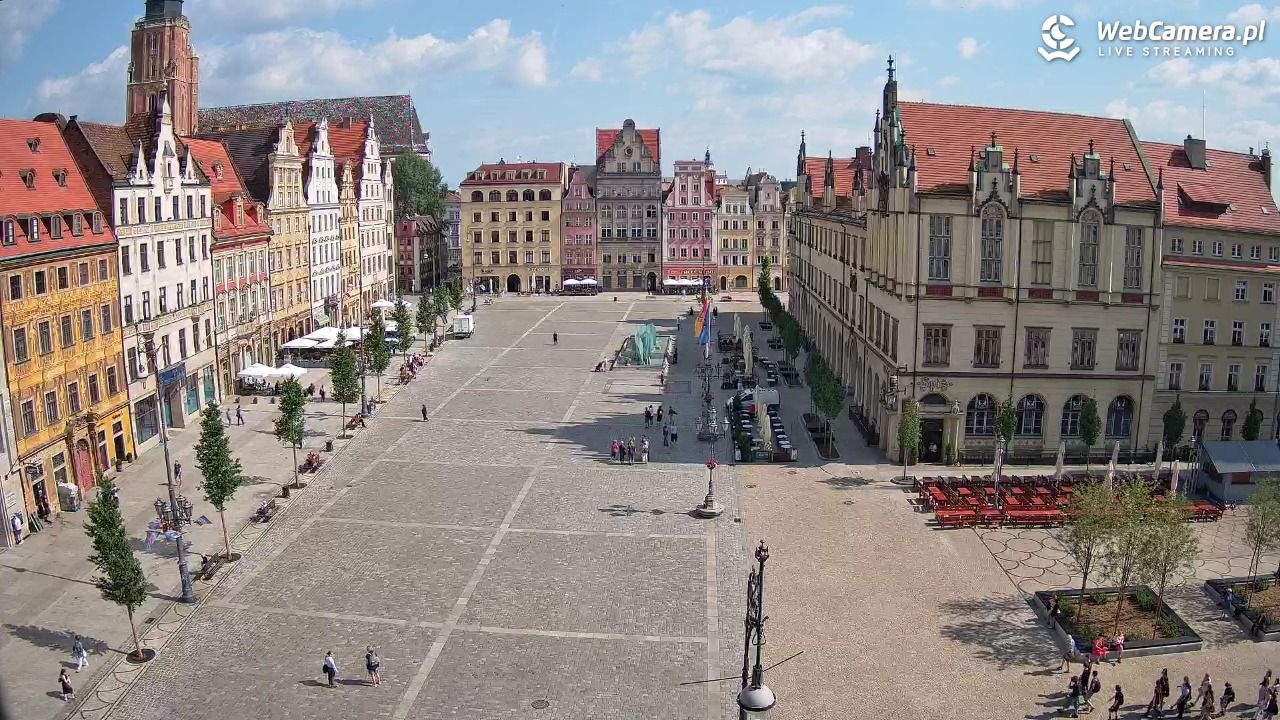 WROCŁAW - widok na Stare Miasto - 27 maj 2026, 09:52