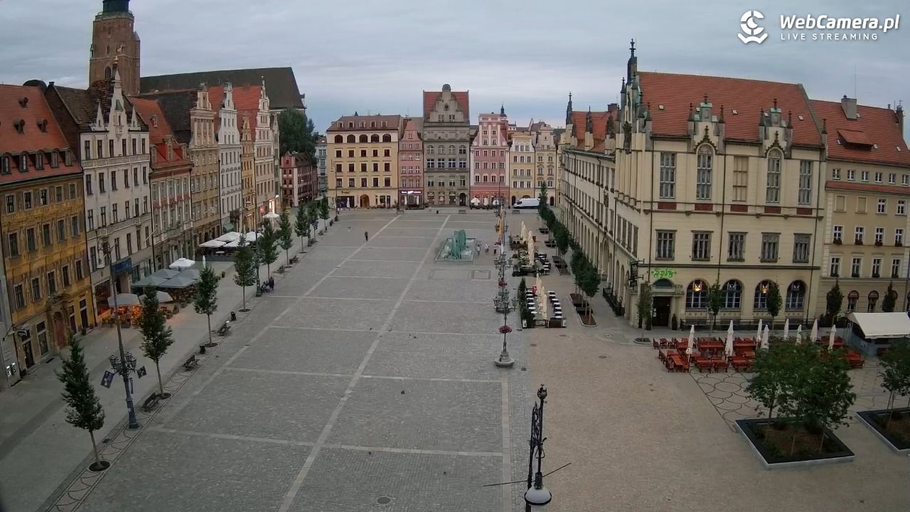 WROCŁAW - widok na Stare Miasto - 12 lipiec 2026, 05:07