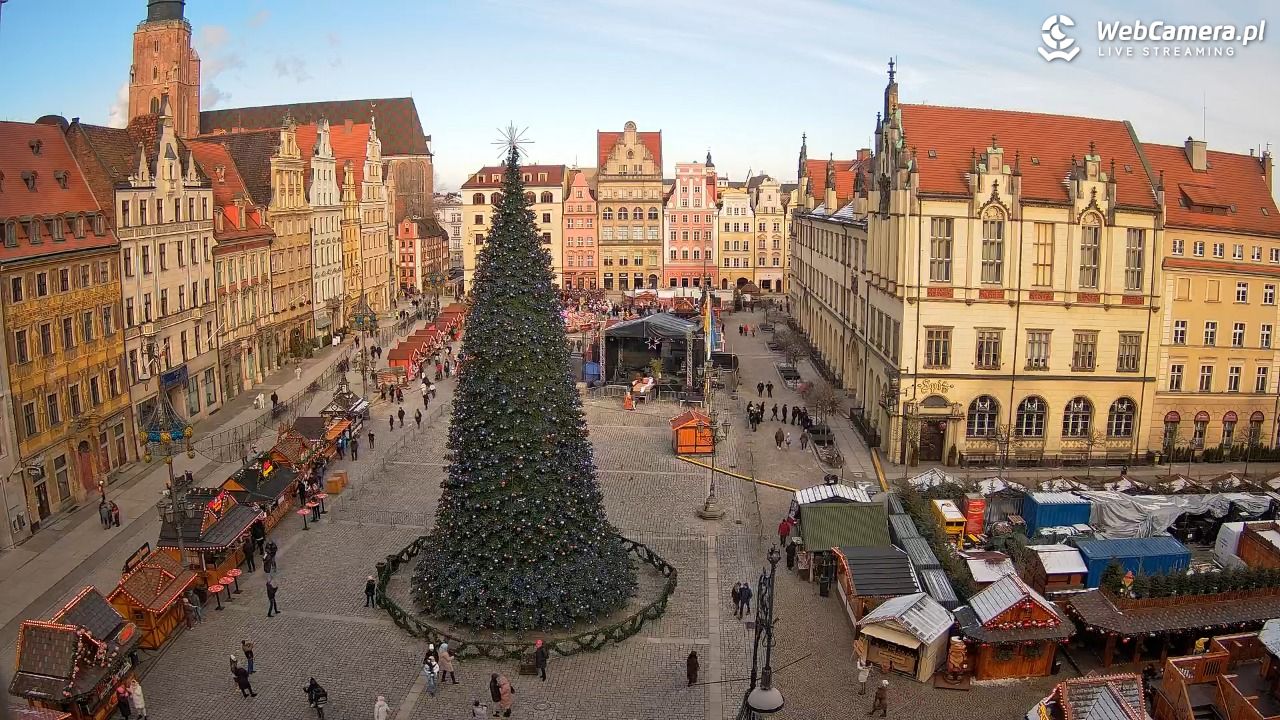 WROCŁAW - widok na Stare Miasto - 06 styczeń 2026, 12:08