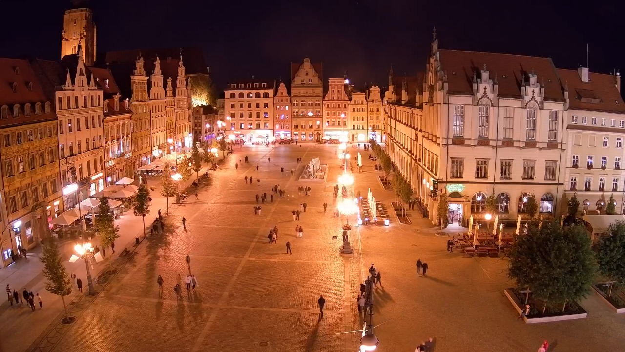 WROCŁAW - widok na Stare Miasto - 11 październik 2026, 17:12