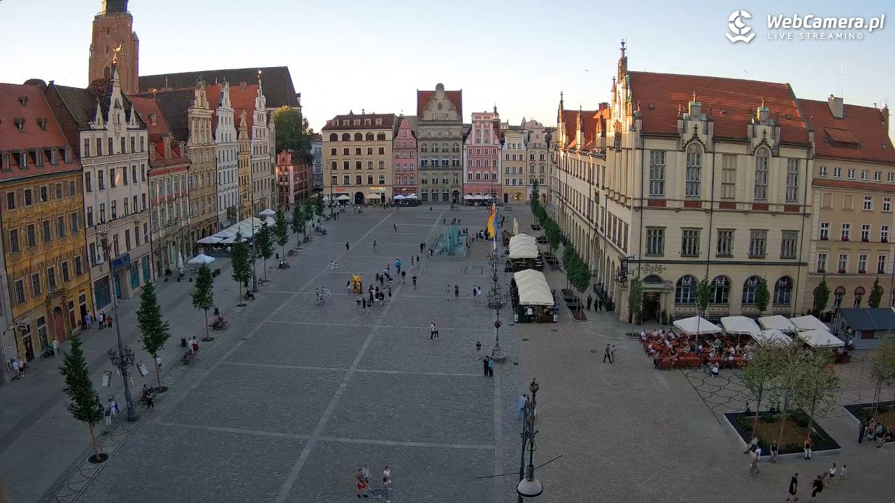 WROCŁAW - widok na Stare Miasto - 25 maj 2026, 19:57