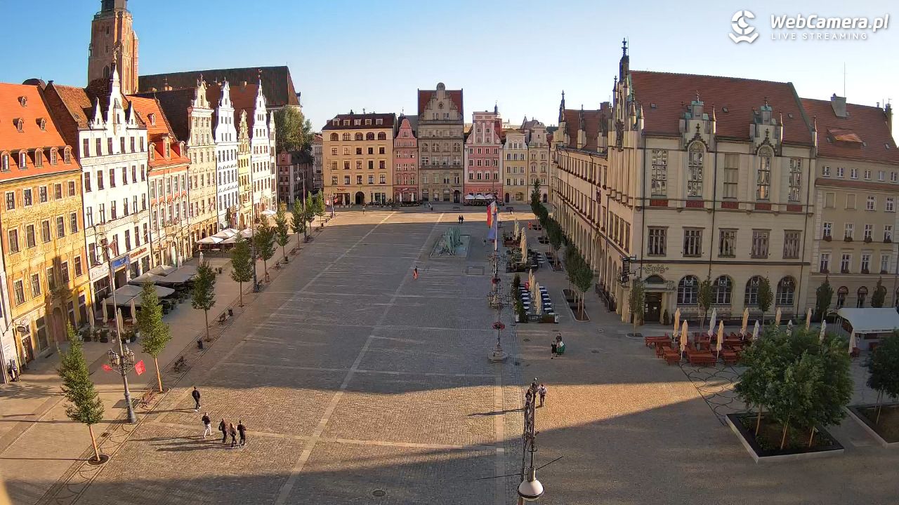 WROCŁAW - widok na Stare Miasto - 23 sierpień 2026, 07:51