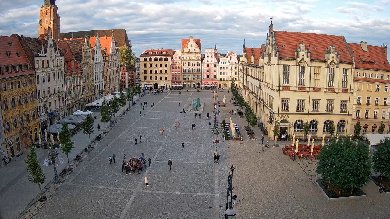 WROCŁAW - widok na Stare Miasto - 12 październik 2026, 14:36