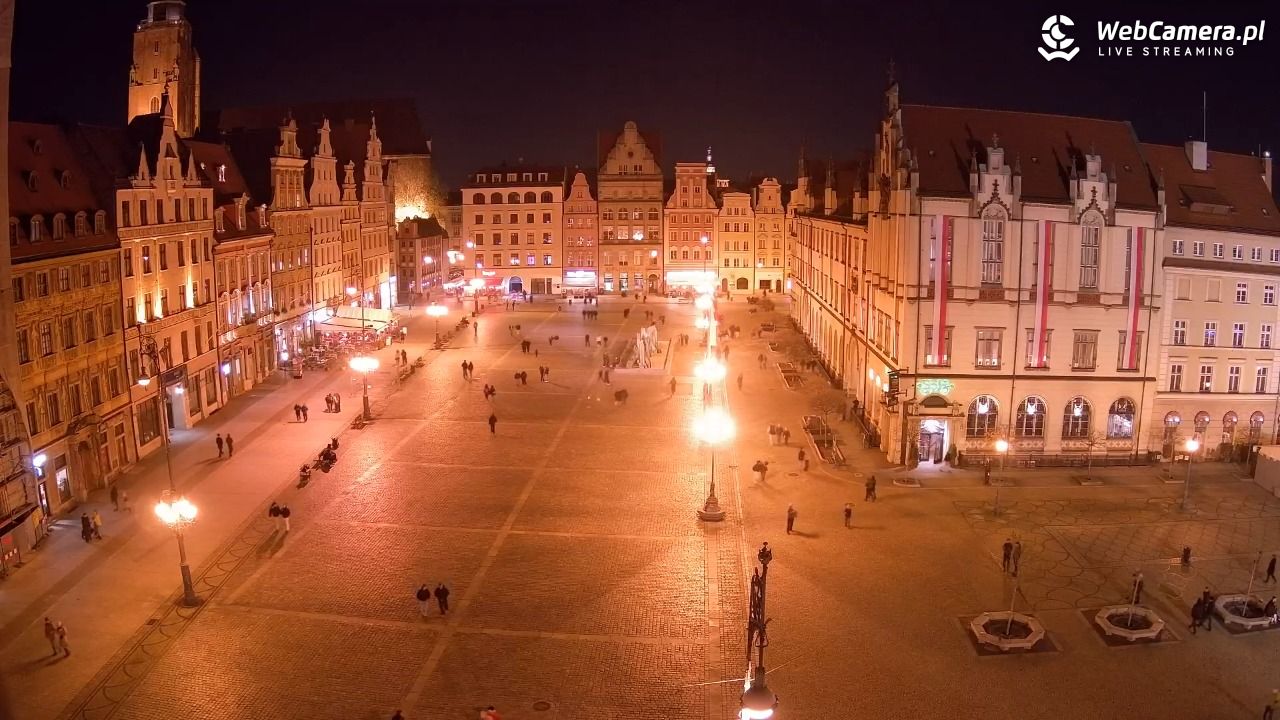 WROCŁAW - widok na Stare Miasto - 07 listopad 2025, 20:06