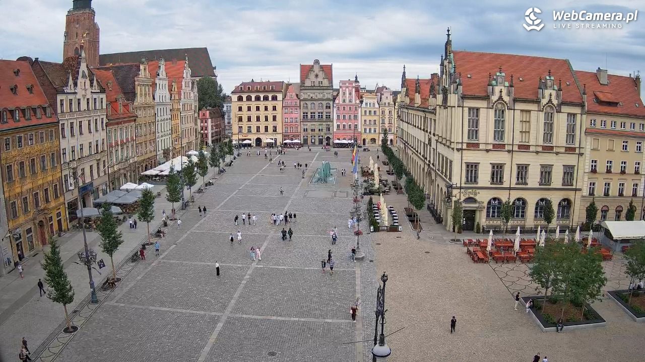 WROCŁAW - widok na Stare Miasto - 12 lipiec 2026, 11:03