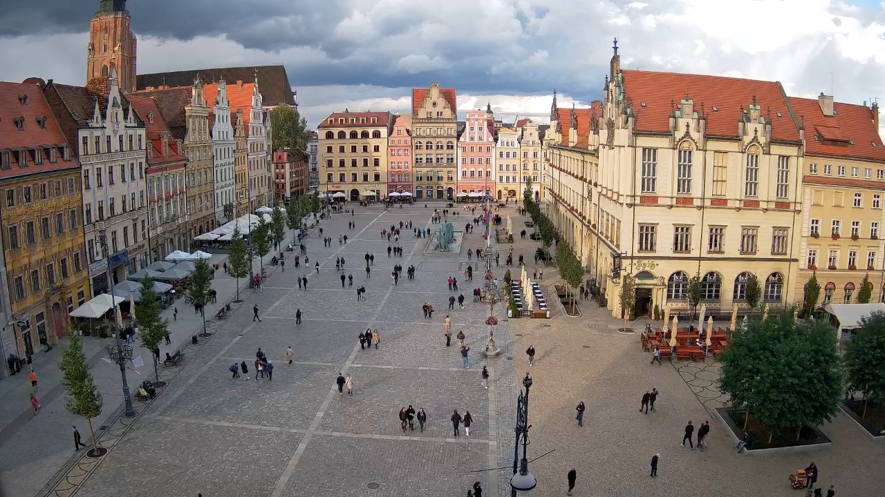 WROCŁAW - widok na Stare Miasto - 11 październik 2026, 14:03