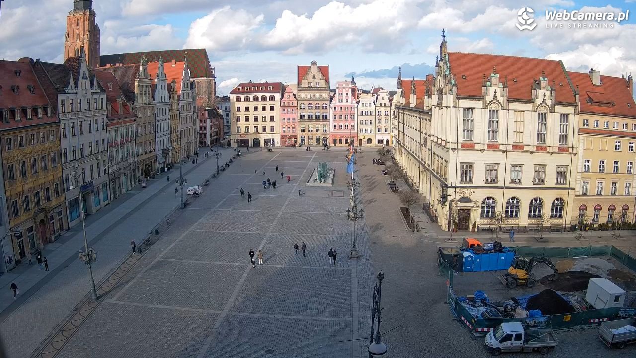 WROCŁAW - widok na Stare Miasto - 23 luty 2026, 14:24