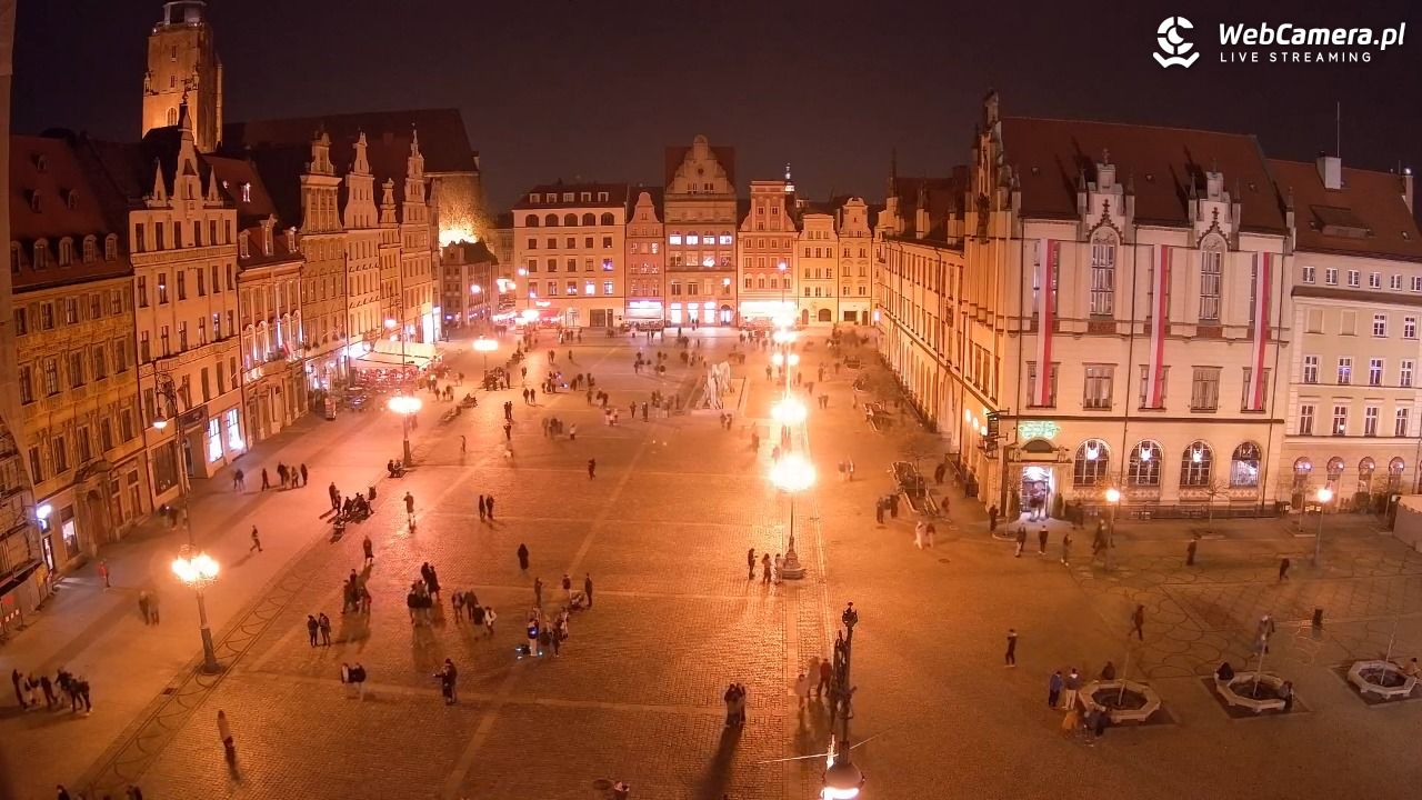 WROCŁAW - widok na Stare Miasto - 08 listopad 2025, 19:13