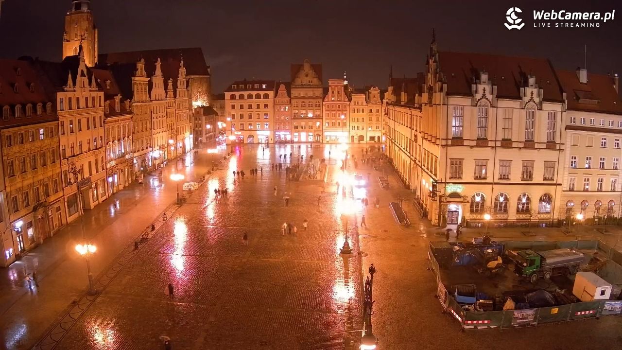 WROCŁAW - widok na Stare Miasto - 22 luty 2026, 18:52