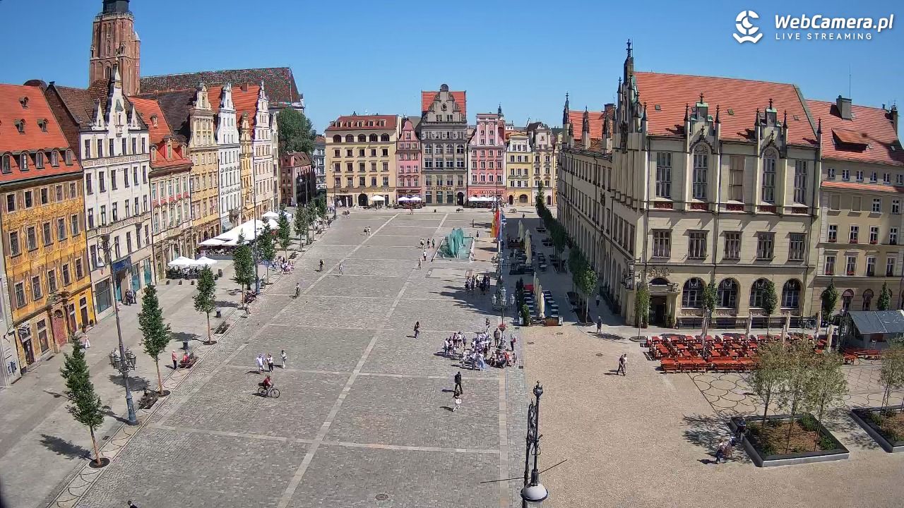 WROCŁAW - widok na Stare Miasto - 26 maj 2026, 10:47