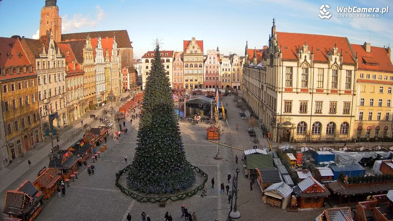 WROCŁAW - widok na Stare Miasto - 06 styczeń 2026, 11:41