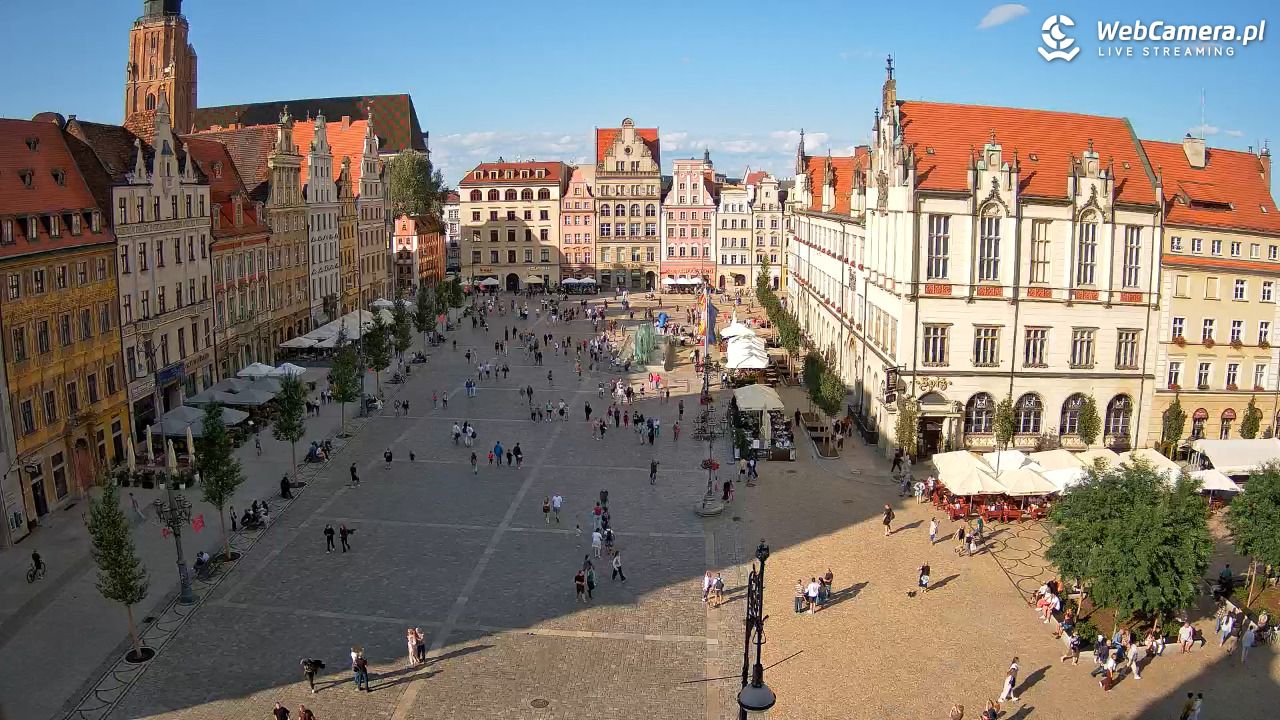 WROCŁAW - widok na Stare Miasto - 23 sierpień 2026, 16:57
