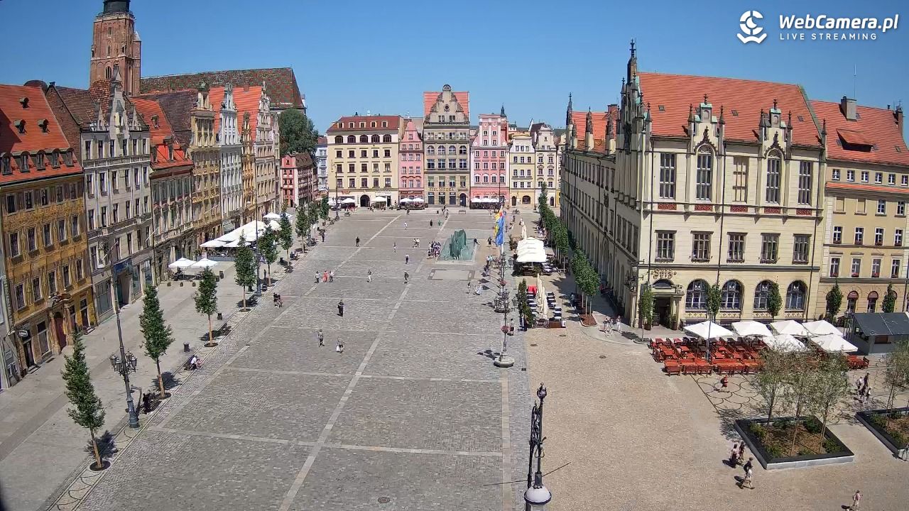 WROCŁAW - widok na Stare Miasto - 26 maj 2026, 12:43