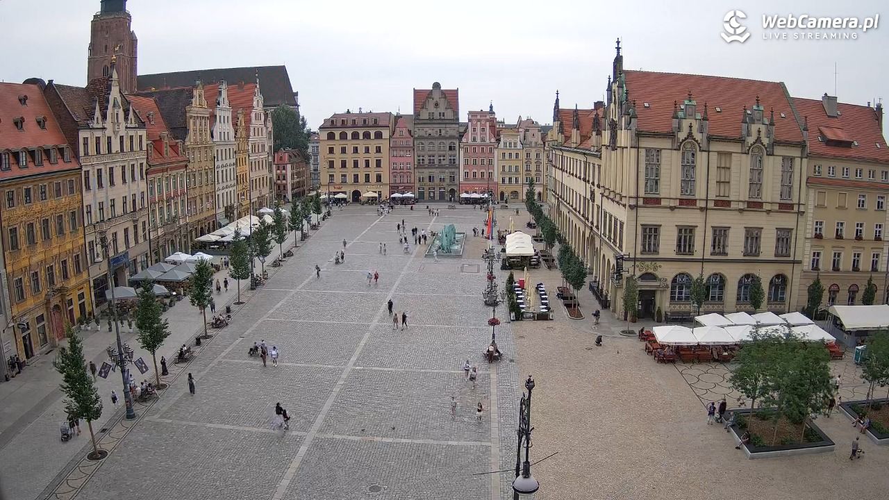 WROCŁAW - widok na Stare Miasto - 14 lipiec 2026, 13:22